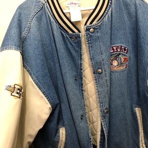 Disney Eeyore Quilted Inside Jean Jacket